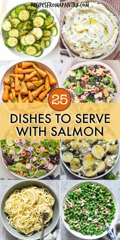 different dishes to serve with salmon