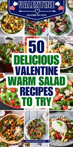 50 delicious valentine's warm salad recipes to try