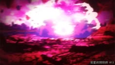 an image of a purple and red explosion with the words firecracker on it
