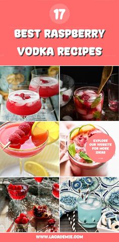 the best raspberry vodka recipes for your next party or brunch recipe