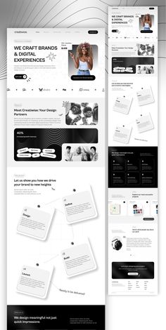 the website design is clean and modern