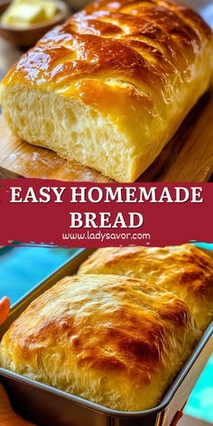 a loaf of bread sitting on top of a wooden cutting board