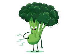 Broccoli Illustration, Broccoli Character Design, Illustration Of Stylized Broccoli, Broccoli Head Character, Simple Broccoli Illustration, Broccoli Cartoon, Colorful Broccoli Illustration, Cartoon Broccoli Design, Broccoli Superhero