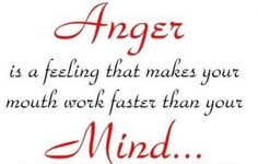 an angel is flying in the sky with a message below it that reads,'anger is
