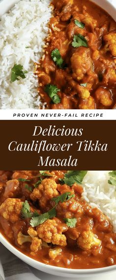 Image for Delicious Cauliflower Tikka Masala