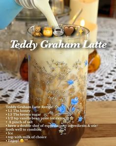 there is a glass with some liquid in it