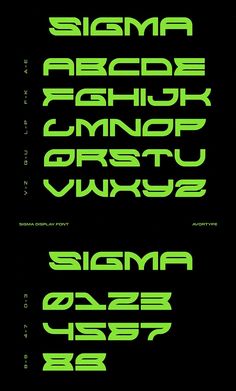 the font and numbers are green on black