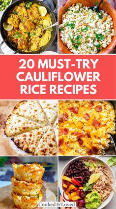 20 must try cauliflower rice recipes