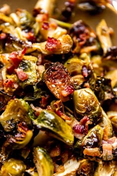 Maple Bacon Brussel Sprouts
