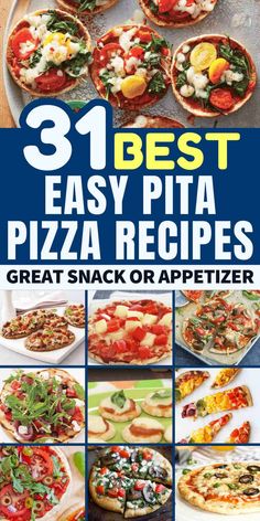 31 best easy pizza recipes great snack or appetizer