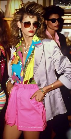 80s Summer Fashion, 80s Theme Outfit, 80s Theme Party Outfits, 80s Outfits Women, 80s Fashion Party, 80s Womens Fashion, Look 80s, 80s Party Outfits, 80's Party Outfit