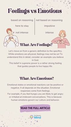 Feelings vs Emotions: Tips to Differentiate and Manage Them Better