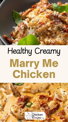 this healthy creamy mary me chicken casserole is the perfect meal for busy nights