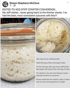 a jar filled with white stuff next to an article about how to use it on twitter