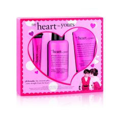 Philosophy: My Heart to Yours Heart-themed Gift Set, Heart-themed Packaging, Pink Packaging Beauty Item, Skincare Valentines Box, Valentines Beauty Box, Heart-themed Gift Box Design, Heart-shaped Perfume Packaging, Skincare Valentine Package, Valentine Skincare Package