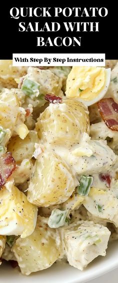 Image for Quick Potato Salad with Bacon