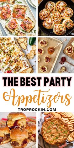 Nee easy party appetizers? Here's a great variety of party appetizer recipes to fit any kind of gathering! Easy Finger Foods For Party, Dips And Appetizers, Handheld Appetizers, Party Appetizer Recipes, Appetizer Ideas For A Party, Yummy Appetizers, Quick Appetizers, Appetizers Easy Finger Food, Simple Appetizers. Appetizers For Groups, Inexpensive Party Appetizers, Appetizer Recipes For Large Crowd, Main Dish Appetizers, Best Finger Foods For Birthday Party, Finger Foods Potluck Ideas, Easy But Delicious Appetizers, Main Dish Party Food, Appetizers To Bring To A Bbq