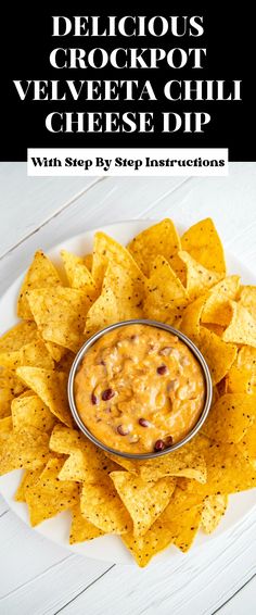 Image for Delicious Crockpot Velveeta Chili Cheese Dip