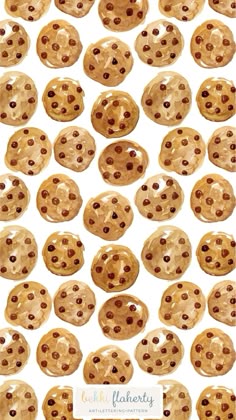 some cookies are arranged on top of each other