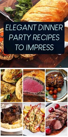 elegant dinner party recipes to impress