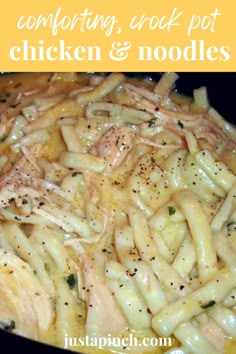 crock pot chicken and noodles