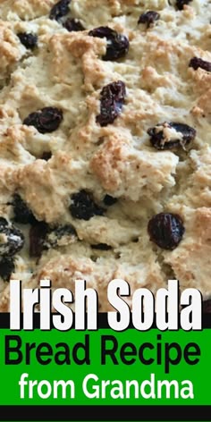 irish soda bread recipe with raisins from grandma
