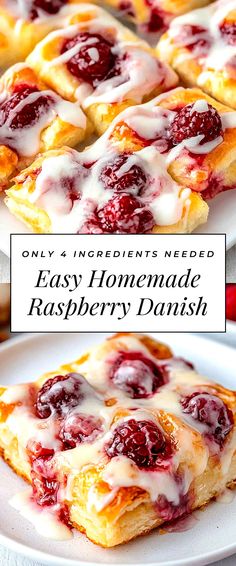 Image for Easy Homemade Raspberry Danish