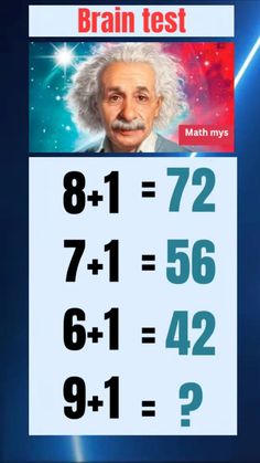 an image of the brain test for math