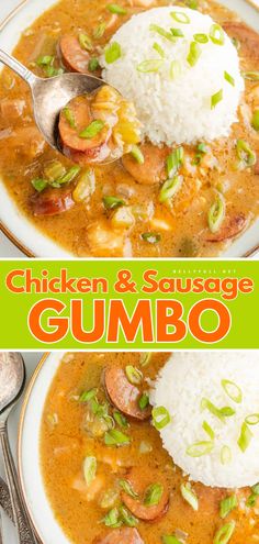 With tender chicken thighs, smoky andouille sausage, and a generous dash of Cajun seasoning, this Chicken and Sausage Gumbo is loaded with flavor. A Southern classic, this gumbo recipe is great to make year round and perfect if hosting a Mardi Gras party.