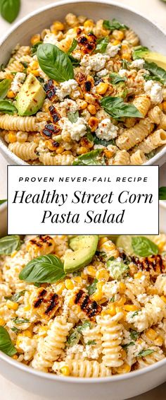 Image for Healthy Street Corn Pasta Salad