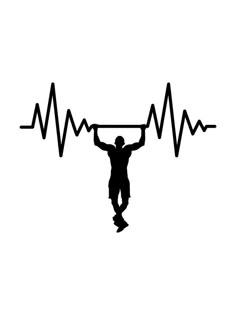 Simple Gym Drawing, Cool Gym Tattoos, Gym Tattoo Design, Crossfit Tattoo Ideas Men, Small Gym Tattoos For Men, Gym Related Tattoos For Men, Gym Heartbeat, Tattoo Ideas For Gym Lovers, Minimalist Gym Tattoo Design