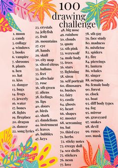 Drawing, challenge, boring, fun, time