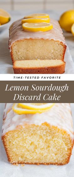 Image for Lemon Sourdough Discard Cake