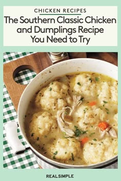 the southern classic chicken and dumplings recipe you need to try