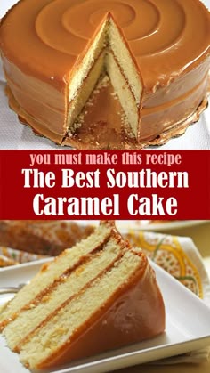 This The best real Southern Caramel Cake is a sweet and simple old-fashioned cake recipe that I think you’re going to love. If you want authentic Southern Caramel Cake, you must make this recipe. This Caramel Cake recipe is perfect for that die hard caramel fan in your life.