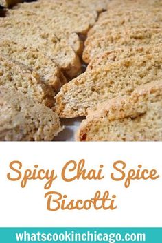 this spicy chai spice biscotti is so good it's easy to make