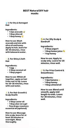 At Home Hair Mask For Dandruff, Diy Hair Mask For Dry Ends, Diy Low Porosity Hair Mask, Hair Masks For Hair Growth Homemade, Hair Masks At Home, Hair Masks For Dry Scalp, Hair Mask Recipe For Damaged Hair, Homemade Hair Masks, Hairmask Diy Hair Growth