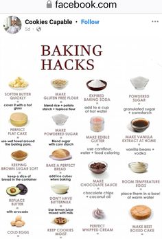 an image of baking hacks on facebook