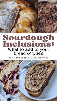 the words sourdough inclusions what to add to your bread and when