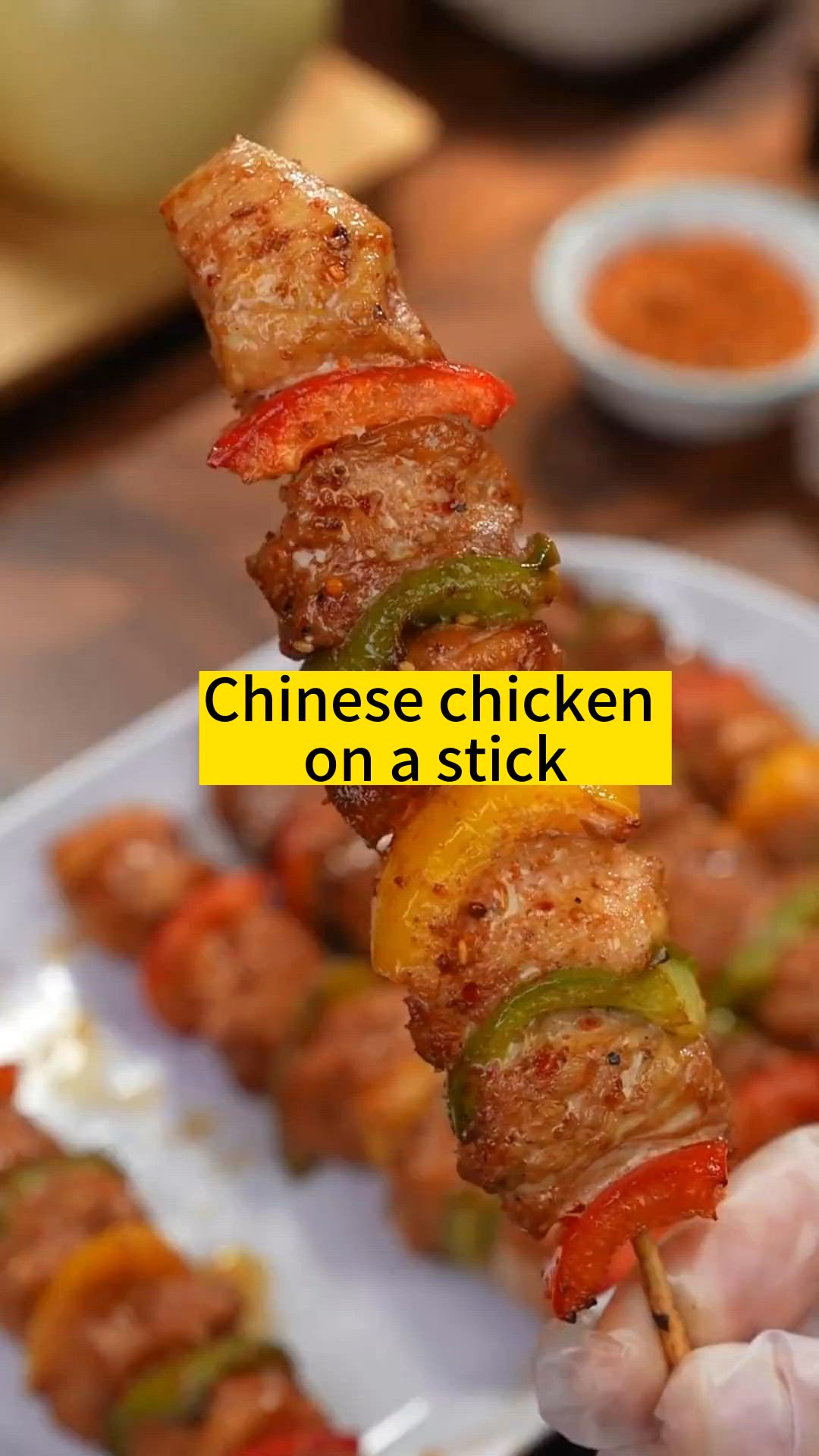 Diving into the world of homemade Chinese Chicken on a Stick! 🥢✨ Grilled to perfection, bursting with flavor. Join me in this tasty adventure! 🍢🔥