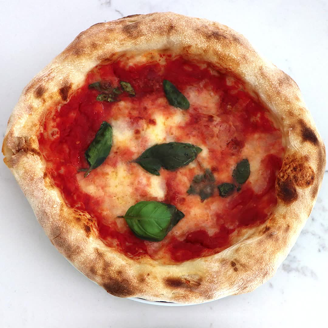 This contains: homemade pizza