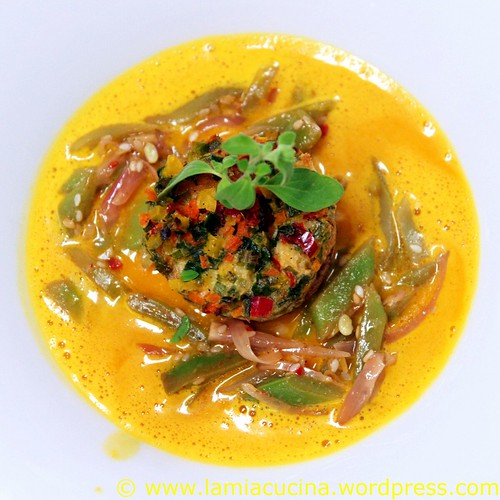 Briocheflan auf Karottensauce 0_2010 08 14_9029