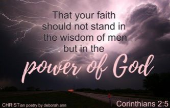 When In A Tailspin ~ CHRISTian poetry by deborah ann free to use