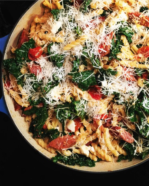 Easy one pot pasta dinner in 30 minutes