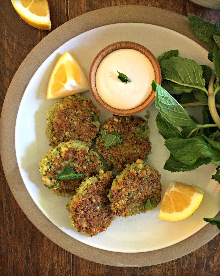 Pan Fried Falafel
