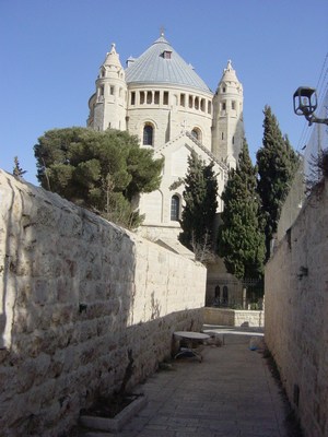 Dormition Church, situated on the modern "... Dormition Church, situated on the modern "...