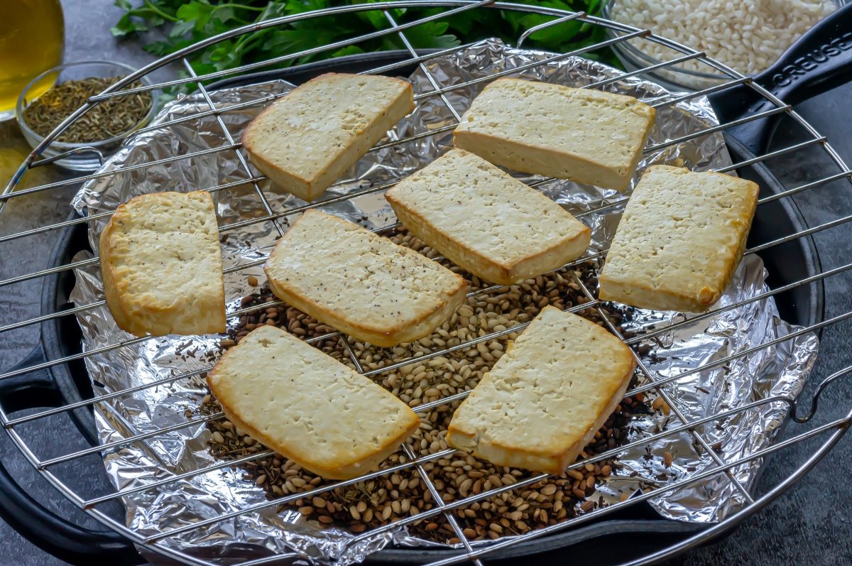 Ahumar el tofu