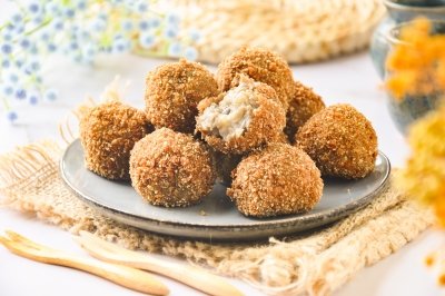 Croquetas veganas de champiñones