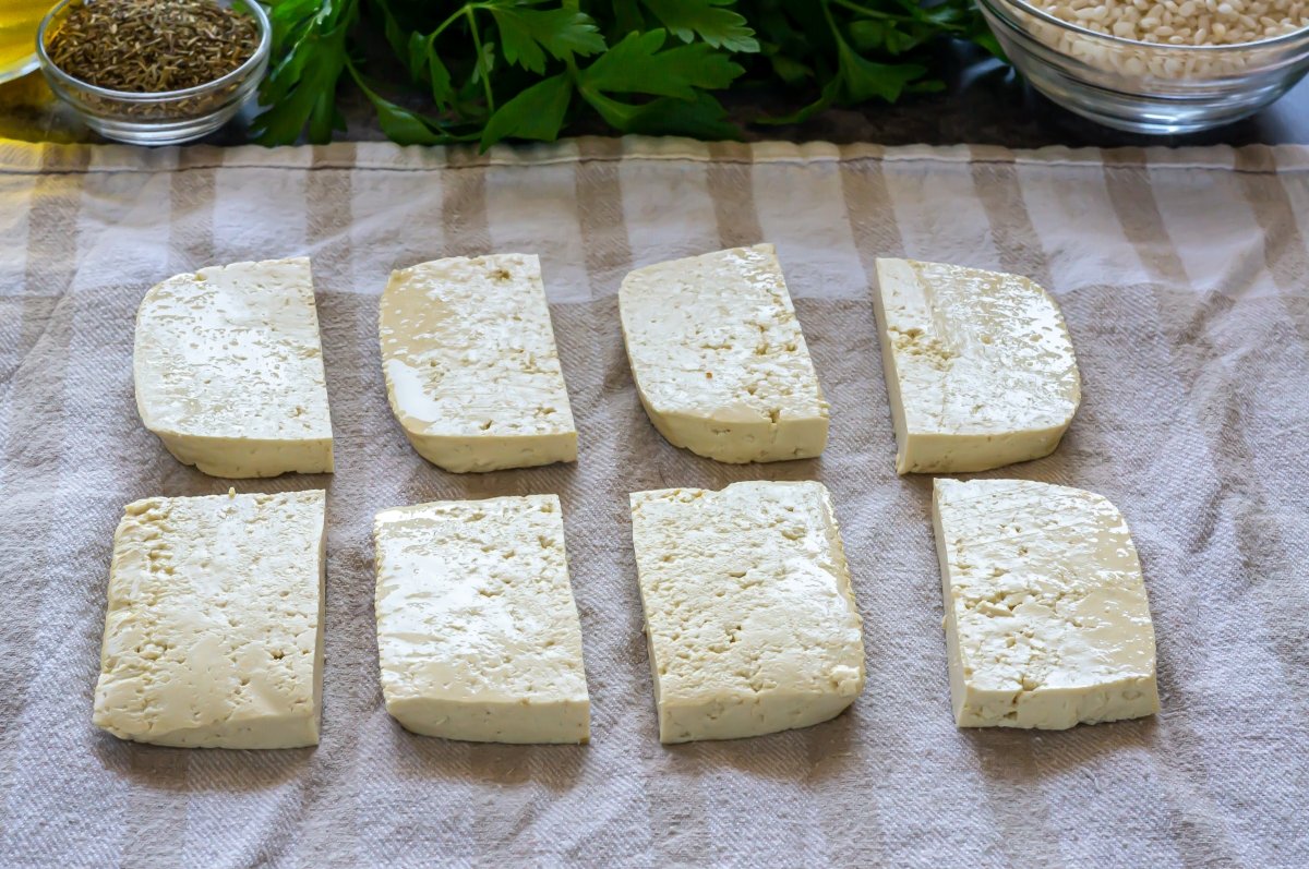 Secar el tofu