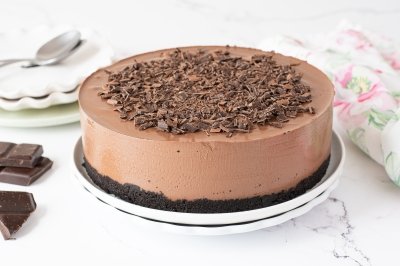 Tarta vegana de chocolate